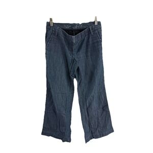 THE LIMITED DENIM 678 WOMENS PANTS SIZE 2‎ WIDE LEG MEDIUM WASH DRESS PANTS